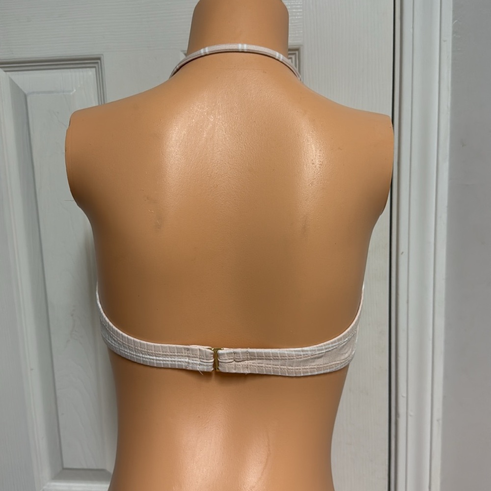 Bcbgeneration Striped Bikini Set With Buckle Deta… - image 4